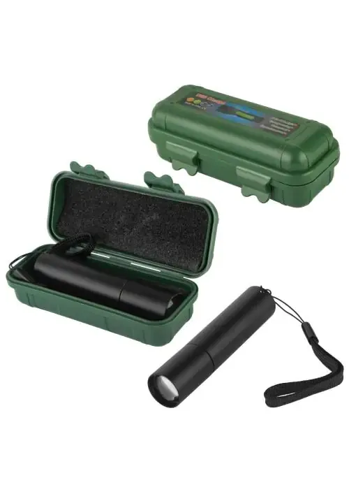 Ліхтарик ручний міні ліхтар із microUSB 518B (XPE+ZOOM)