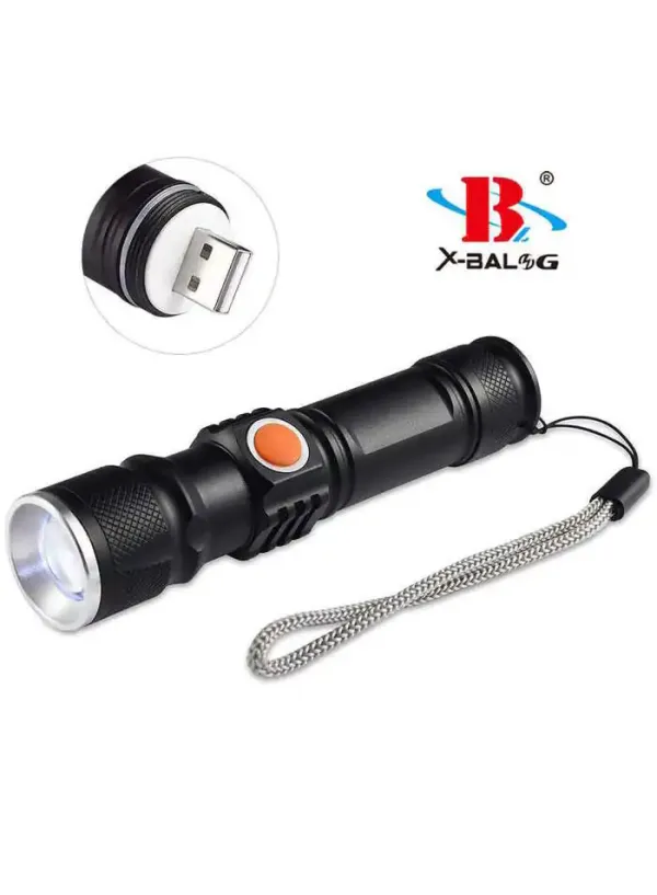 Світлодіодний ручний ліхтар BL-515 від USB