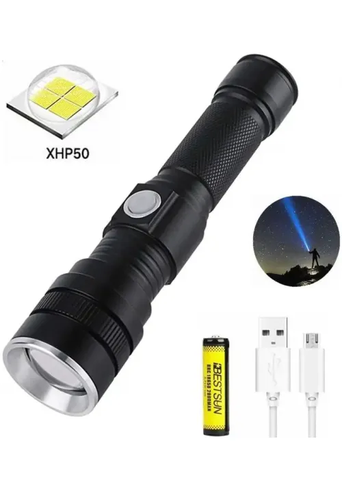 Ручний ліхтар X-BALOG 611 (діод P50)