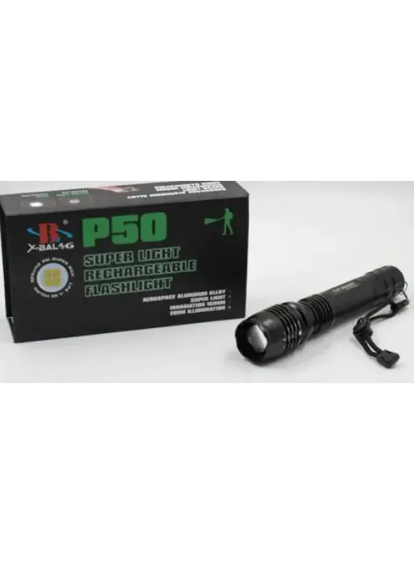 Ручний ліхтарик BL-P08 2x18650 (діод P50)