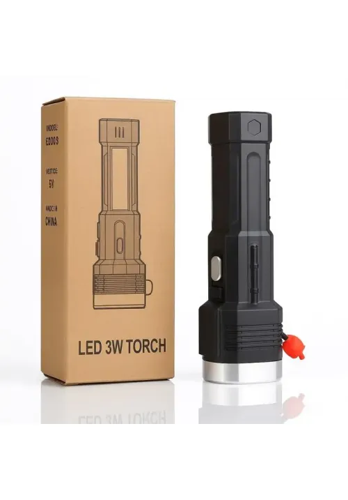 Ручной фонарь BL-S007 (LED+COB)