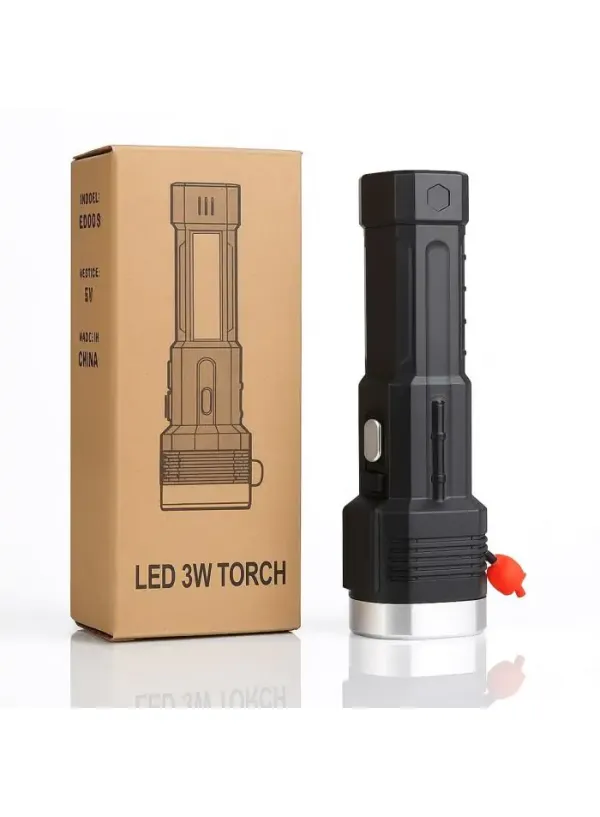 Ручний ліхтар BL-S007 (LED+COB)