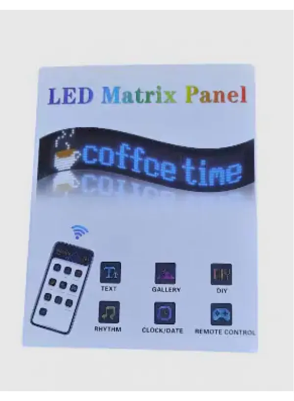 Гнучкий екран LED wifi RGB 120x595mm