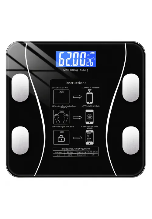 Смарт-весы фитнес Bluetooth WW-0160