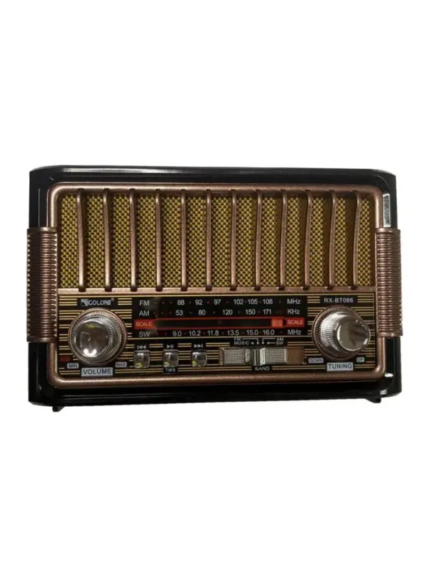 Радіоприймач з bluetooth GOLON RX-BT086