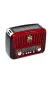 Приймач радіо з флешкою та bluetooth GOLON RX-456S (сонячна панель)