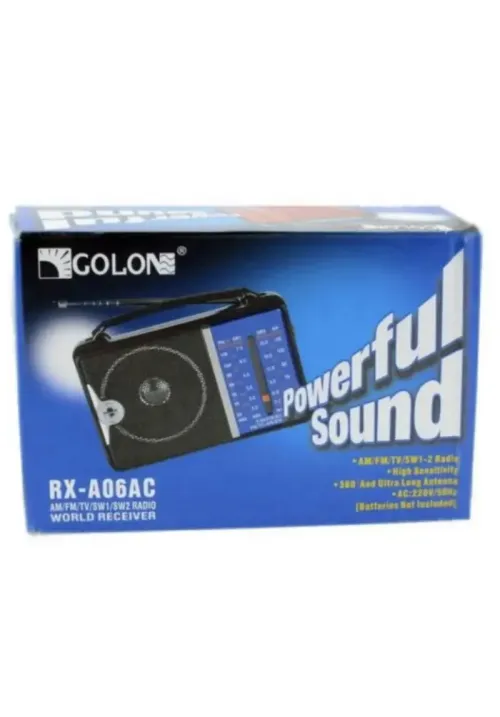 Радіоприймач FM від мережі GOLON RX-A06