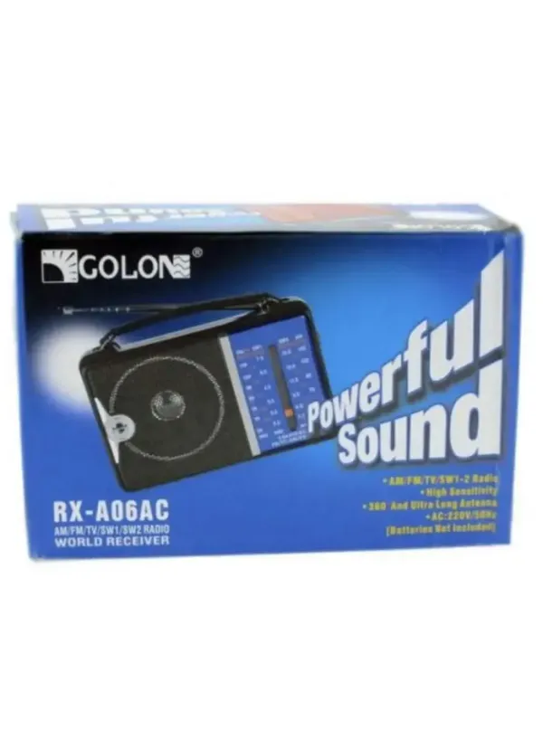 Радіоприймач FM від мережі GOLON RX-A06