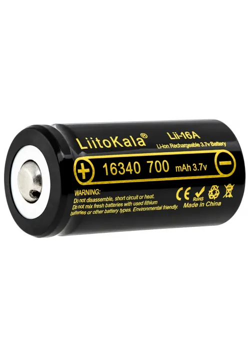 Акумулятор 16340 LitoKala Lii-16A 700mAh (Original)