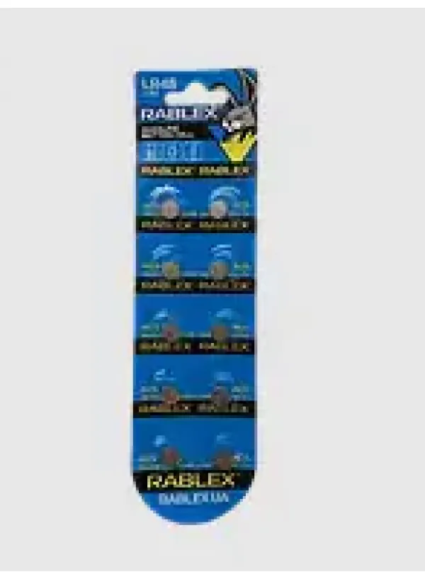 Батарейка для годинника RABLEX AG6/LR921 10шт/блістер (Ціна вказана за 10шт)