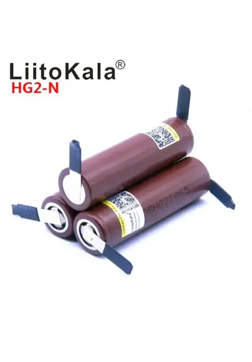 Акумулятор високострумовий 18650 LitoKala HG2-N 3000mAh (під пайку)