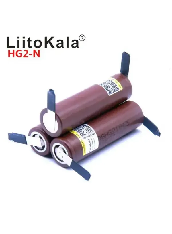 Акумулятор високострумовий 18650 LitoKala HG2-N 3000mAh (під пайку)