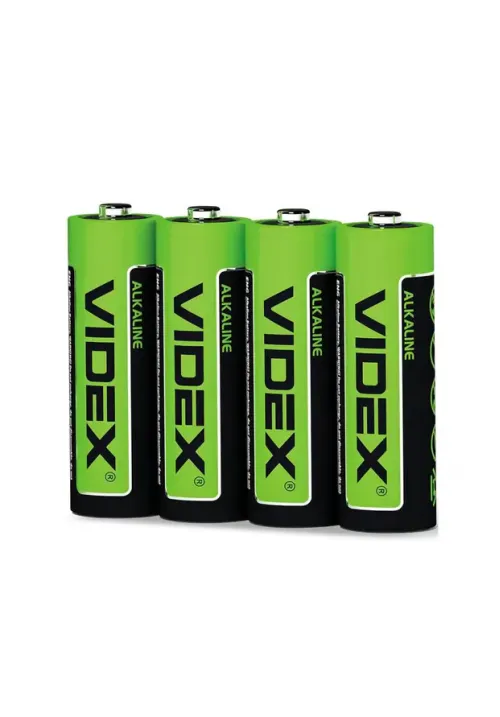 Батарейка лужна Videx LR6/AA 4шт/блістер (Ціна вказана за 4шт) [30]
