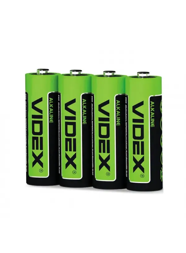 Батарейка лужна Videx LR6/AA 4шт/блістер (Ціна вказана за 4шт) [30]
