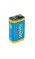 Батарейка сольова RABLEX SUPER HEAVY DUTY 6F22/9V (Крона) 1шт/плівка (Ціна вказана за 1шт) [10]