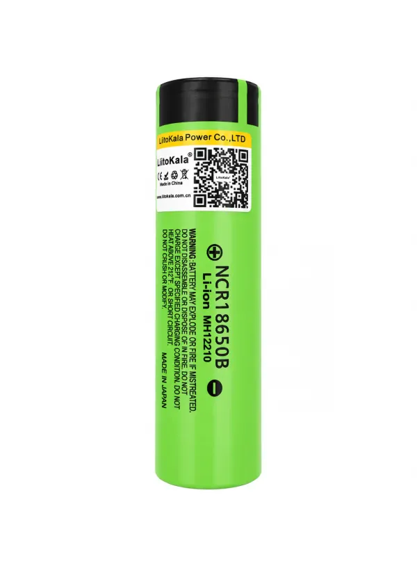 Акумулятор промисловий 18650 LitoKala 34B 3400mAh (Original)