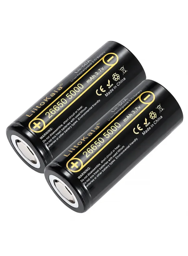 Акумулятор 26650 LitoKala Lii-50A 5000mAh (Original)