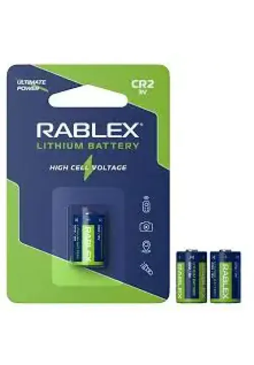Батарейка літієва RABLEX CR2/3V 1шт/блістер (Ціна вказана за 1шт)