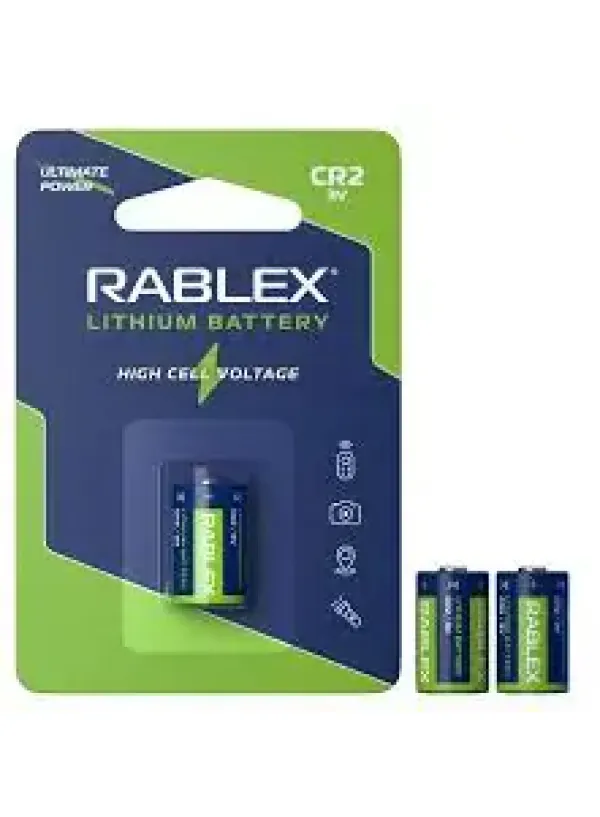 Батарейка літієва RABLEX CR2/3V 1шт/блістер (Ціна вказана за 1шт)