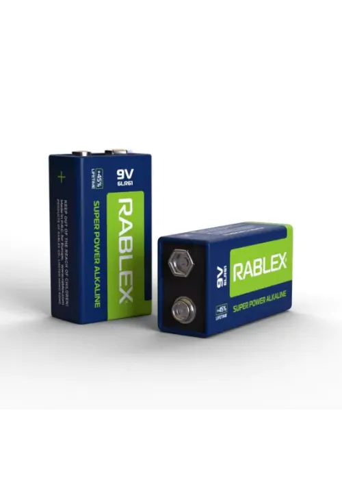Крона лужна SUPER POWER ALKALINE 9V/6LR61 1шт/плівка (Ціна вказана за 1шт)