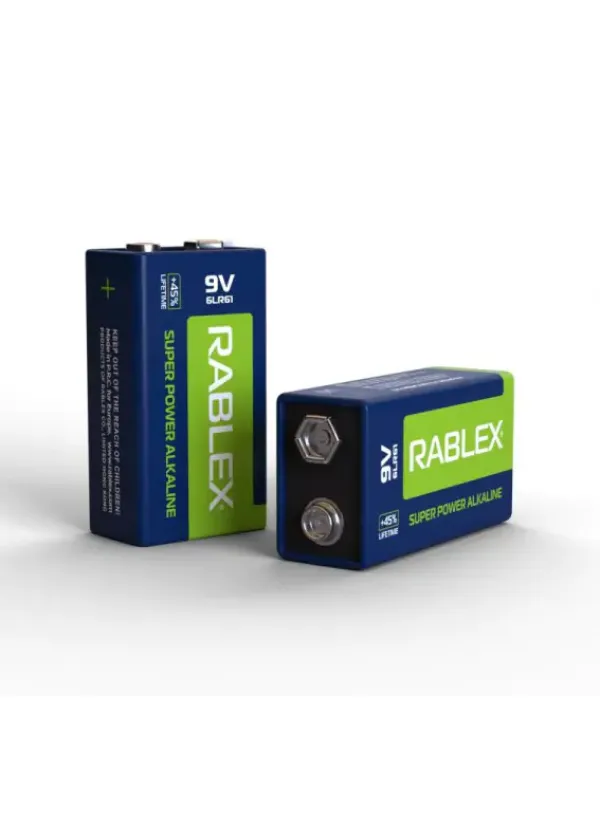 Крона лужна SUPER POWER ALKALINE 9V/6LR61 1шт/плівка (Ціна вказана за 1шт)