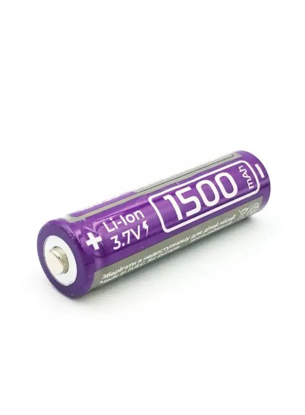 Акумулятор Rablex Li-Ion 18650 (без захисту) 1500mAh