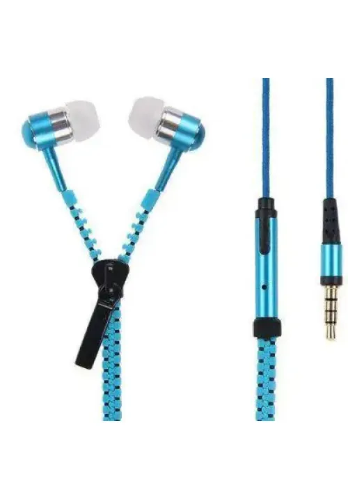 Вакуумные наушники змейка ZIP EARPHONES (в кульке)