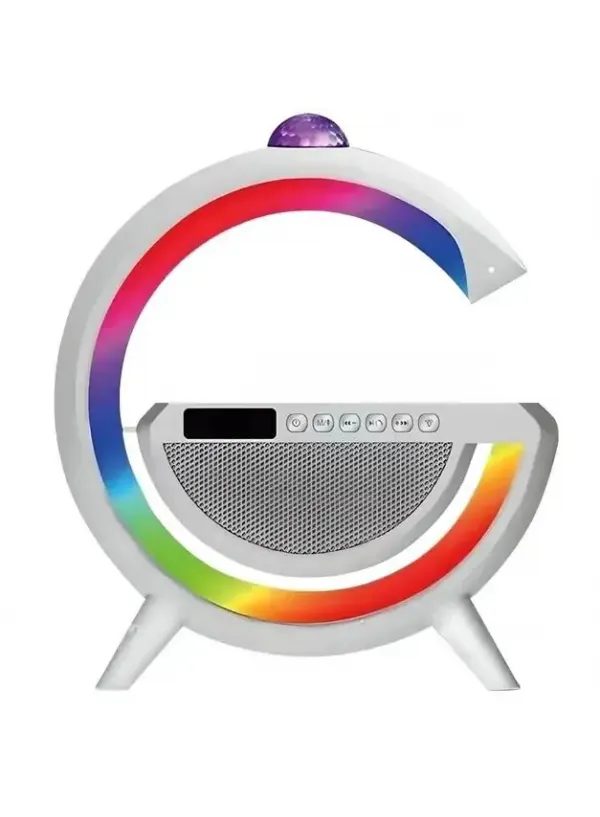 Колонка-нічник з бездротовою зарядкою та Bluetooth BT-G2388A