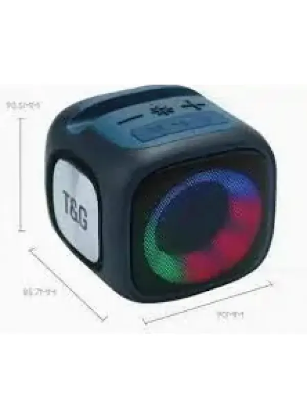 Портативна колонка RGB bluetooth TG-359-B (BLACK)