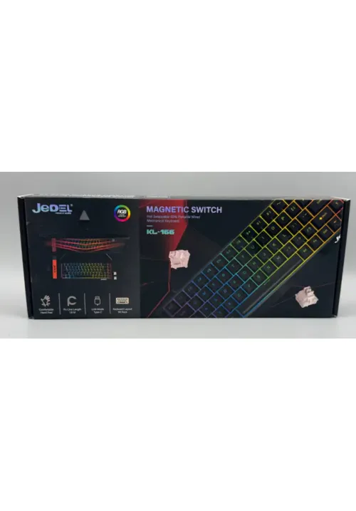 Беспроводная клавиатура механическая RGB JEDEL KL-166