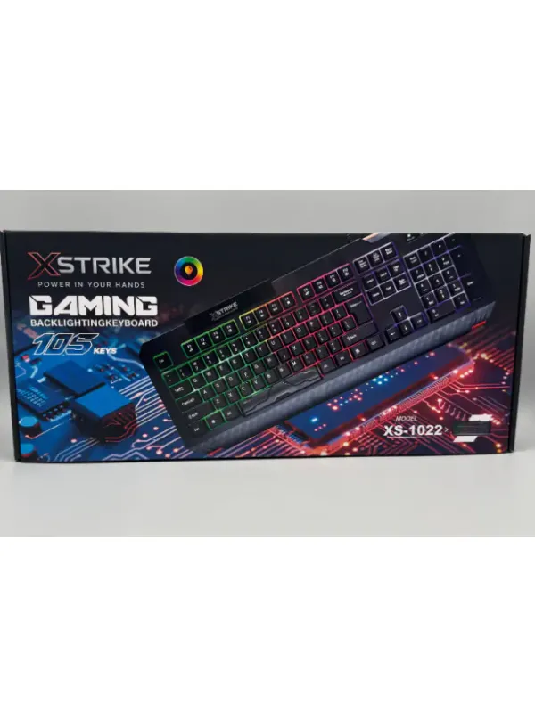 Клавіатура USB RGB XSTRIKE XS-1022