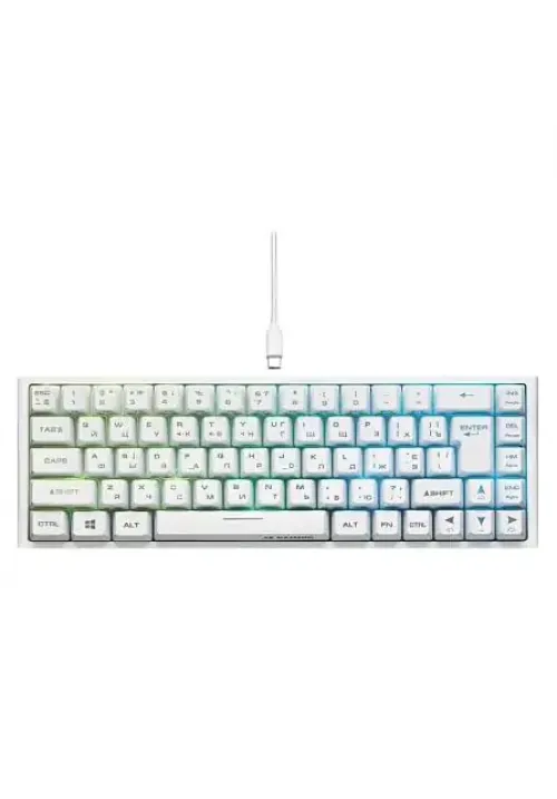 Клавиатура с RGB подсветкой проводная
