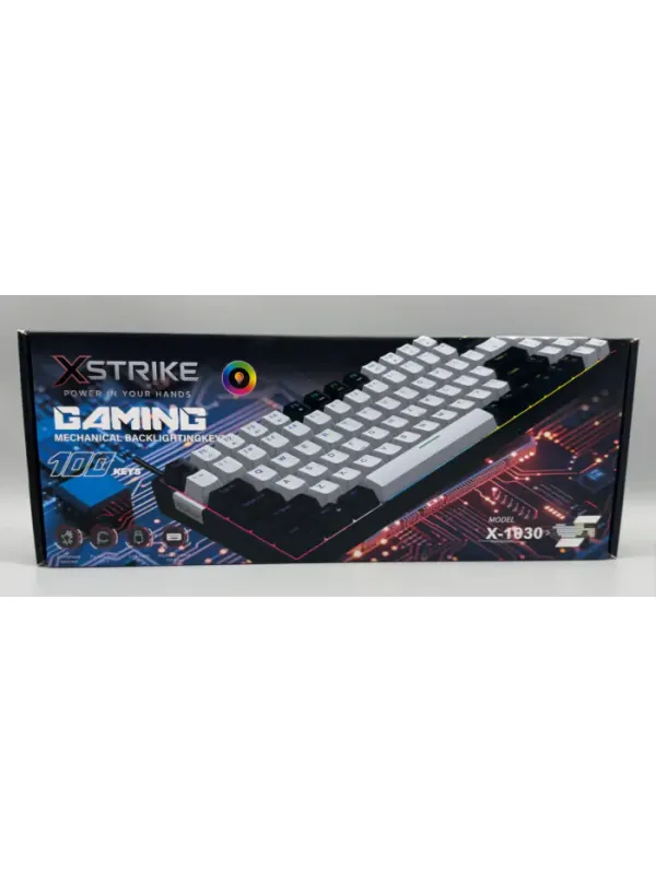 Бездротова клавіатура USB RGB XSTRIKE XS-1030