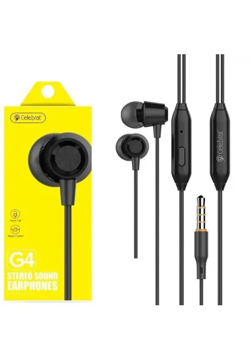 Наушники вакуумные Celebrat G4 (Copy)