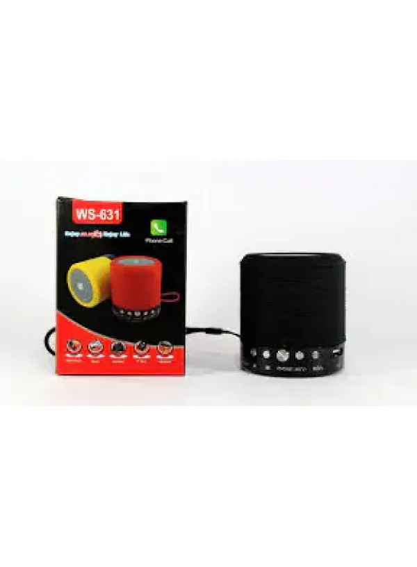 Портативна колонка з bluetooth USB WS-631 (Refurbished)