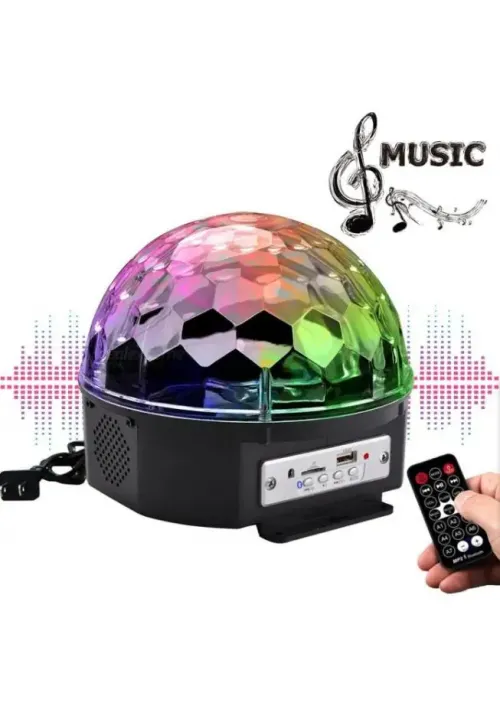 Портативна колонка LED LED Magic Ball Light HX-703 (USB)
