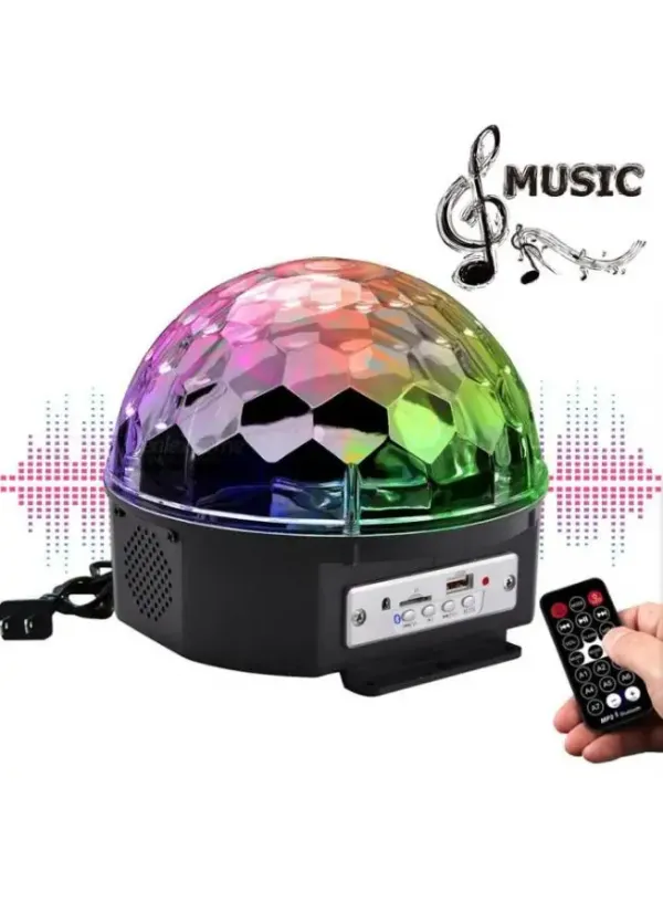 Портативна колонка LED LED Magic Ball Light HX-703 (USB)