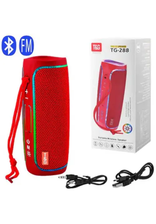 Портативна колонка RGB bluetooth TG-288