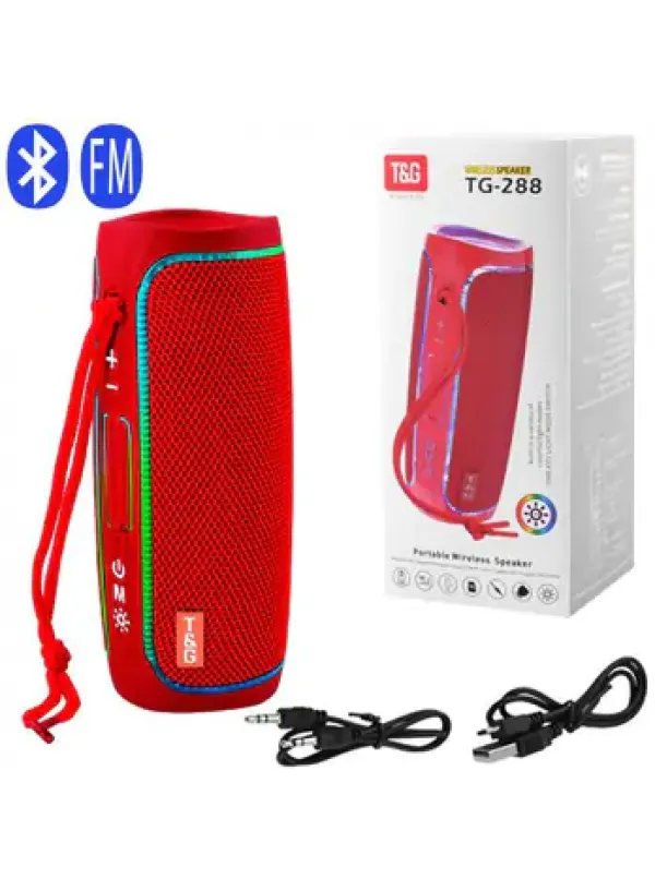 Портативна колонка RGB bluetooth TG-288
