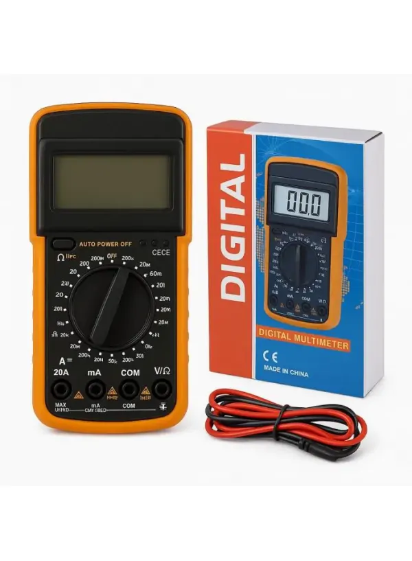 Цифровий мультиметр тестер DT-9208A