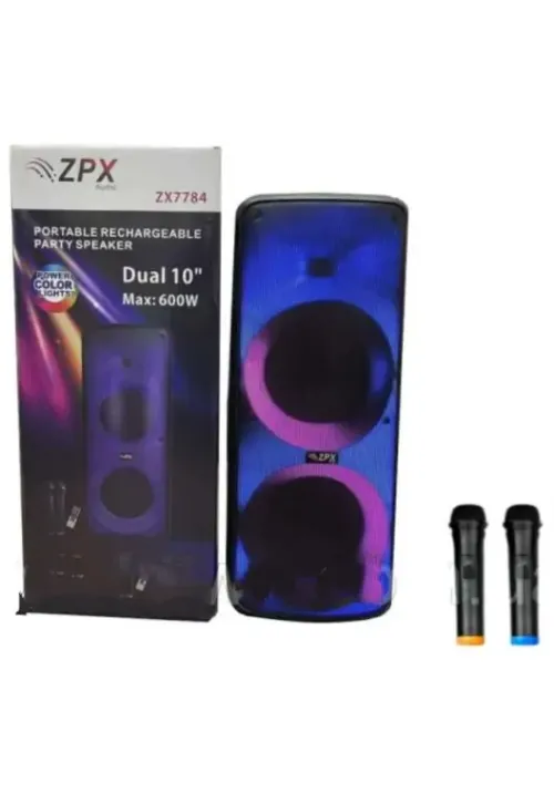 Аудіо система ZPX 7784 (з підсвічуванням)