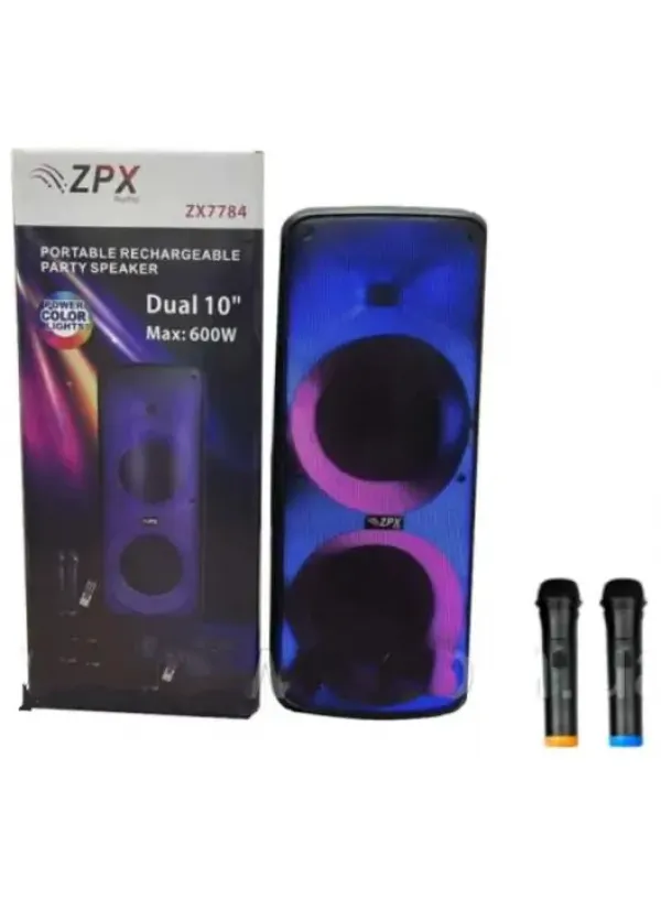 Аудіо система ZPX 7784 (з підсвічуванням)