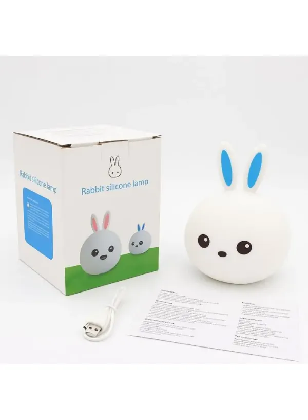 Дитячий світильник нічник Кролик Rabbit RGB 0505