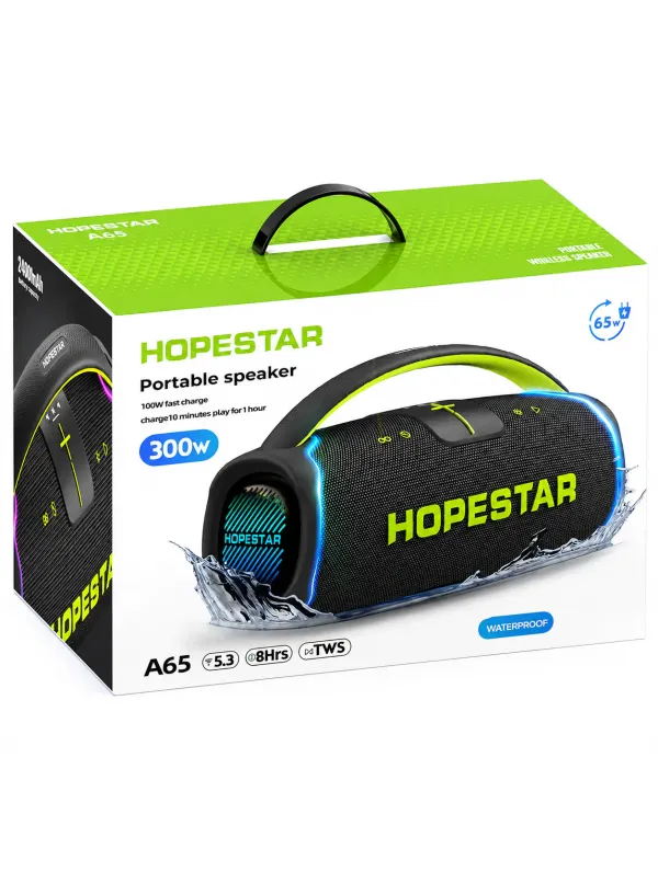 Портативна колонка HOPESTAR A65 (300W)