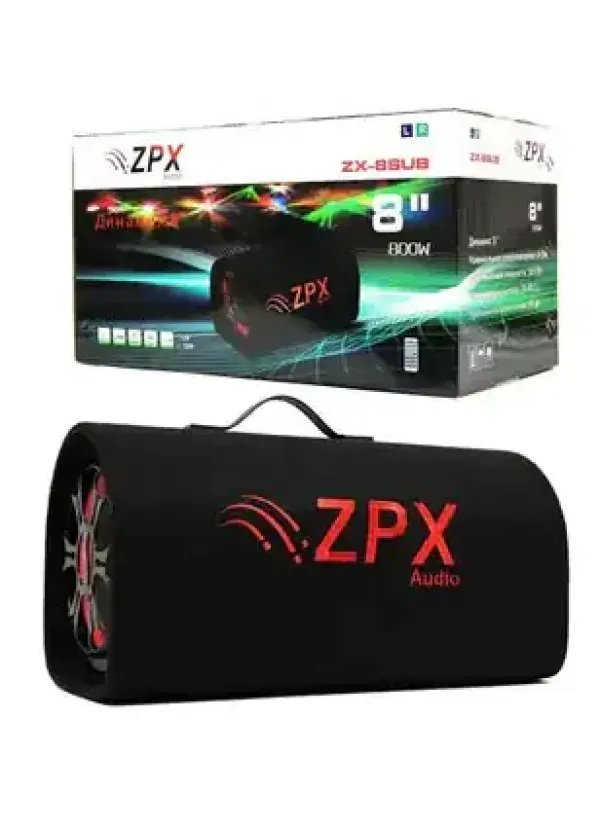 Автомобільний сабвуфер 800Вт ZPX ZX-8SUB