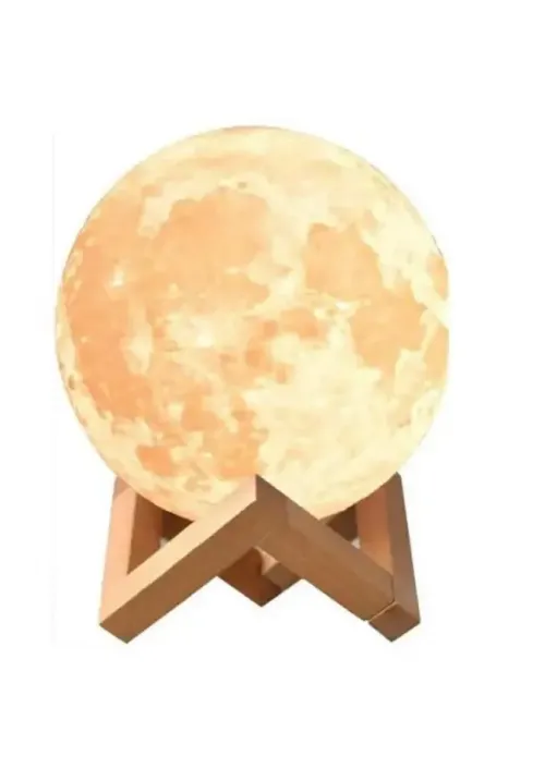 Нічник місяць з вбудованим акб (13см) MOON LIGHT 0162