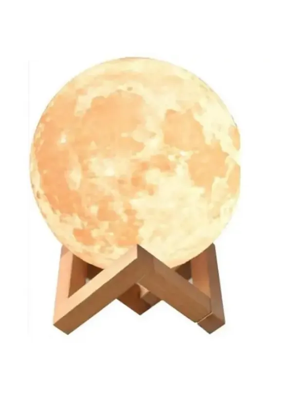 Нічник місяць з вбудованим акб (13см) MOON LIGHT 0162