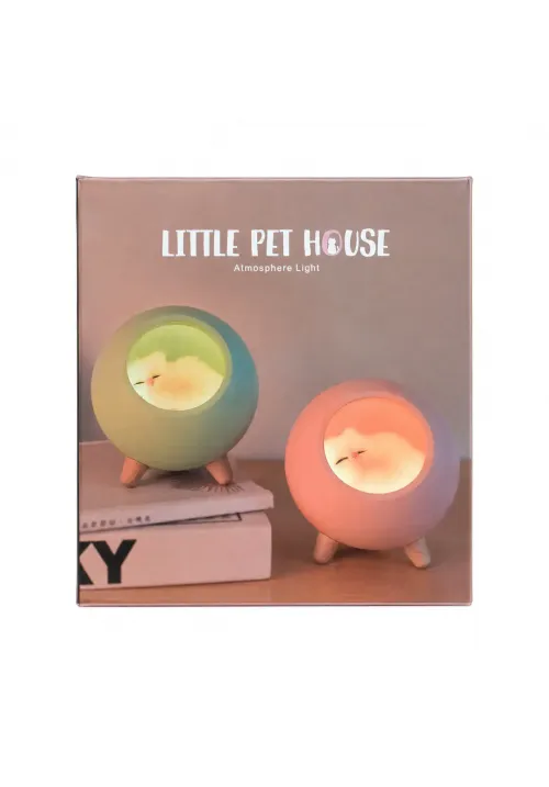 Нічник Кошеня в будиночку Little Pet House