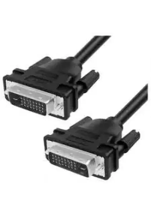 Кабель DVI-DVI тканевый в упаковке 1.5 метра