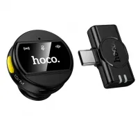 Мікрофон бездротовий петличка (шнур Type-C) HOCO L21-C